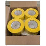 152609 Yellow Tape 72mm X 55m (Lot of 16)