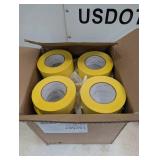 Yellow Masking Tape 48mm X 55m (Lot of 24)