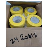 Yellow Masking Tape 48mm X 55m (Lot of 24)
