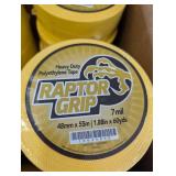 Raptor Grip Yellow Polyethylene Tape (Lot of 24)