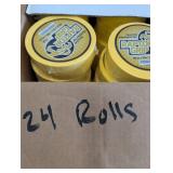 Raptor Grip Yellow Polyethylene Tape (Lot of 24)