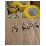 Raptor Grip Heavy Duty Polyethylene Tape (Lot of 15)