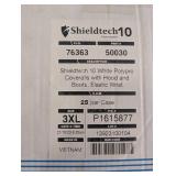 Shieldtech 10 50030 Polypropylene Coveralls Case of 25 3XL