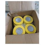 Yellow Tape Rolls 48mm X 55m Case of 24