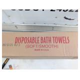 Disposable Bath Towels 15 X 39 4 P/B 10 Lb 34064