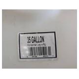 35 Gallon Horizontal Leg Tank With Fitting