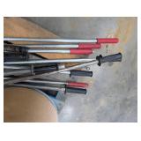 Assorted Long-Handled Floor Scrapers