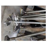 Assorted Long-Handled Floor Scrapers