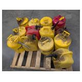 Assorted Gas Cans & Fuel Jugs (Lot of 11)