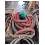 Commercial Vacuum Hose Mixed Lot in Bins