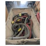 Commercial Vacuum Hose Mixed Lot in Bins