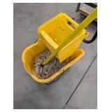 Commercial Mop Bucket and Wringer With Mop