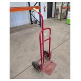 Red Steel Hand Truck
