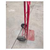 Red Steel Hand Truck