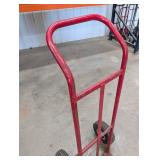 Red Steel Hand Truck