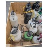 Assorted Pump Sprayers and Hoses Mixed Lot