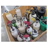 Assorted Pump Sprayers and Hoses Mixed Lot