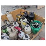 Assorted Pump Sprayers and Hoses Mixed Lot