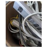 Assorted Power Strips and Extension Cords Mixed Lot