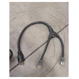 Mixed Lot Heavy-Duty Power Cords and Adapters