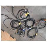 Mixed Electrical Cord & Connector Lot