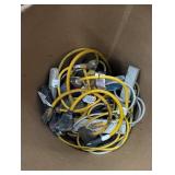 Mixed Electrical Cord & Connector Lot