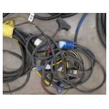 Mixed Electrical Cord & Connector Lot