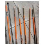 Assorted Pry Bars and Digging Bars Mixed Lot (11)