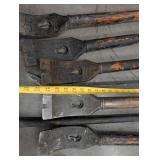 Assorted Pry Bars and Digging Bars Mixed Lot (11)