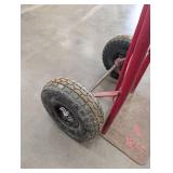 Steel Hand Truck With Pneumatic Tires