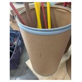 Mixed Long-Handled Tools in Drum