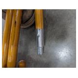 Carlisle 4526700 60 Inch Metal Tip Handles 15/16 in D (Lot of 12)