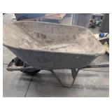Heavy-Duty Steel Wheelbarrow