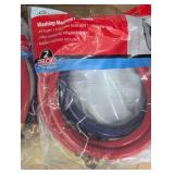 Homewer Washing Machine Fill Hoses 2-Pack 6 Ft