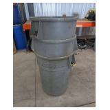 Ecco Commercial Trash Bins (Set of 3)