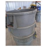 Ecco Commercial Trash Bins (Set of 3)