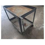 Heavy-Duty Steel Utility Cart