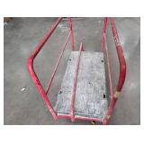Industrial Platform Cart With Rails
