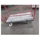 Industrial Platform Cart With Rails