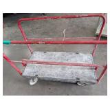 Industrial Platform Cart With Rails