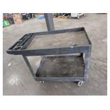 Commercial Utility Cart With Top Tray