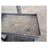 Commercial Utility Cart With Top Tray