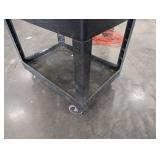 Commercial Utility Cart With Top Tray