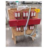 Custom Receptacle Panel With 6 Duplex Outlets