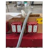 Custom Receptacle Panel With 6 Duplex Outlets