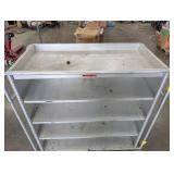 Industrial Rolling Shelf Cart 48 W X 30 D X 60 H