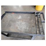 Heavy-Duty Two-Shelf Utility Cart