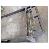 Heavy-Duty Two-Shelf Utility Cart