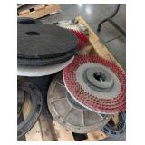 Floor Machine Pads, Brushes & Drivers Mixed Lot