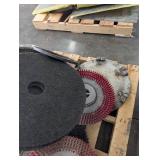 Floor Machine Pads, Brushes & Drivers Mixed Lot